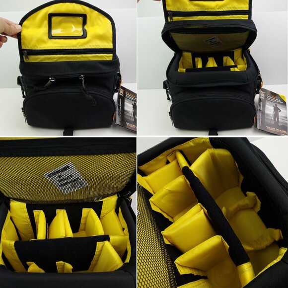 Ape Case Camera Bag Digital DSLR Canvas Padded Dividers Shoulder Strap NWT - Picture 2 of 10